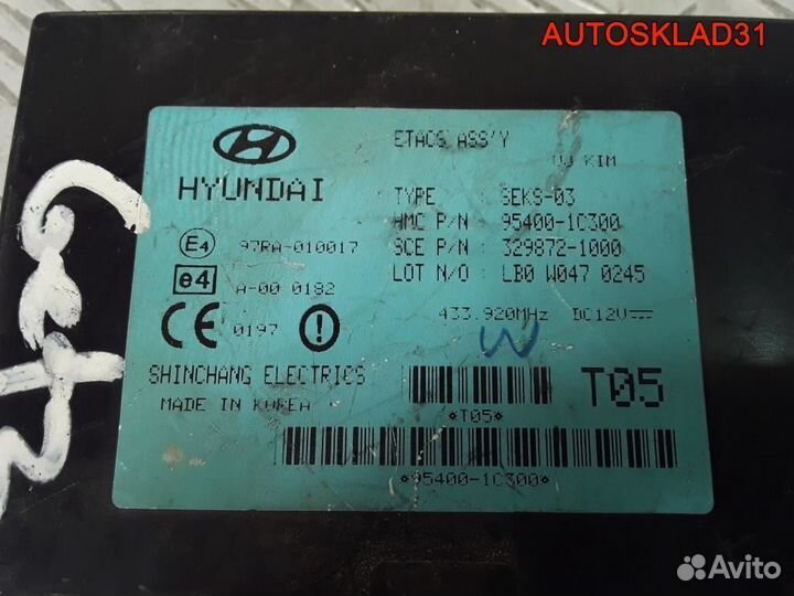 Блок электронный Hyundai Getz 954001C300