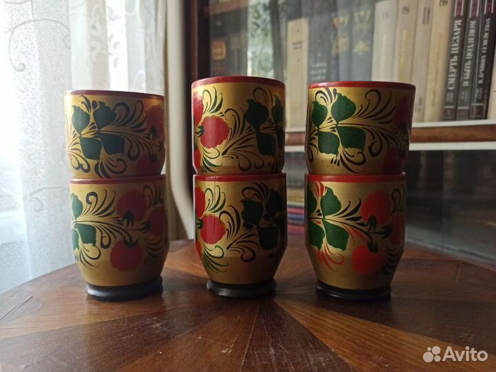 Бокалы хохлома