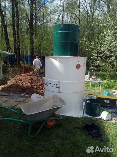 Септик под ключ из финляндии