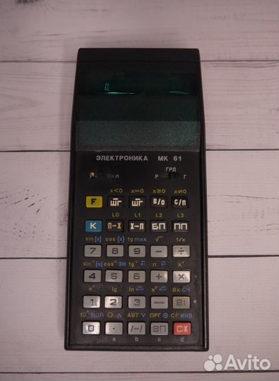 Программируемый калькулятор Электроника мк61 СССР