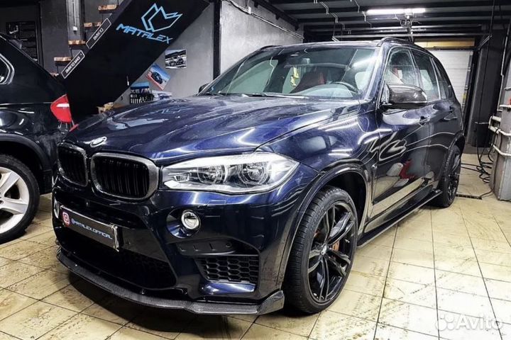 Сплиттер BMW X5 F85 X6 F86, Paradigm, карбон