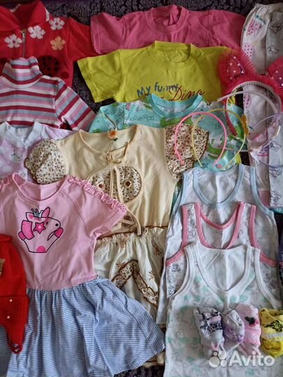 Вещи пакетом на девочку 2-4 года