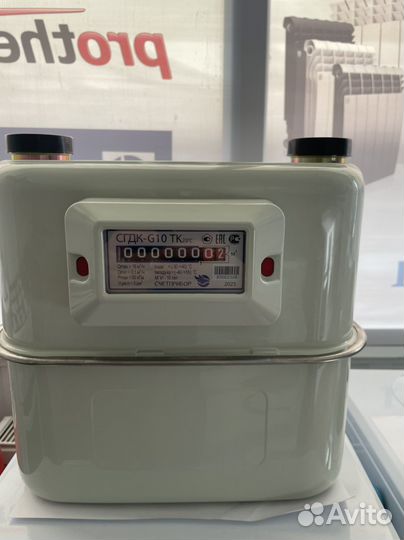 Счетчик газовый g10t