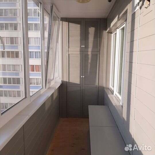 Обшивка балкона и лоджий