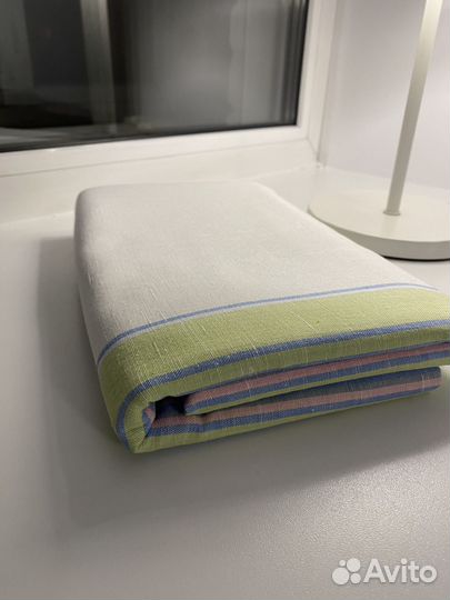 Простынь СССР лен новая 205*150