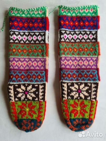 Носки вязаные ручной работы