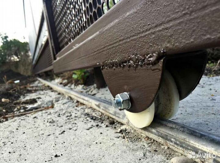 Ролики для ворот установка 1-3 дн