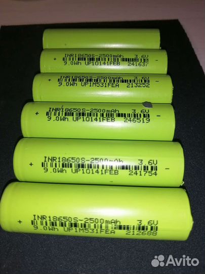 Аккумуляторы высокотоковые 18650, проверены