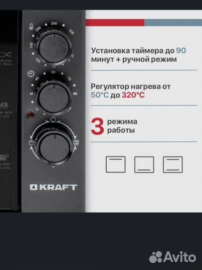 Настольная электрическая духовка