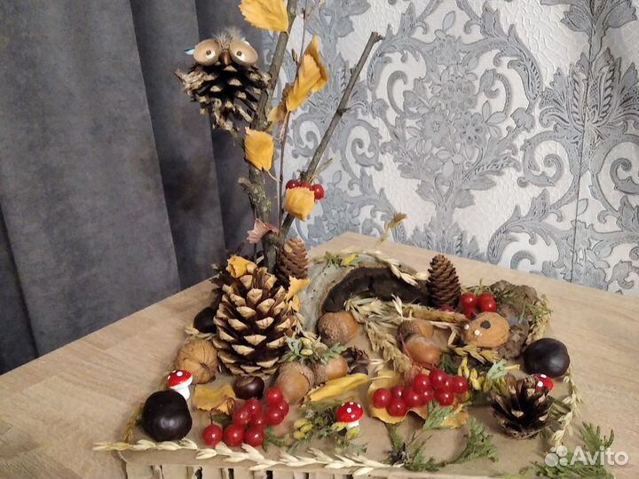 Осенняя поделка в садик школу