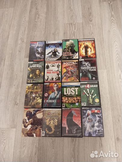 Компьютерные игры на DVD дисках