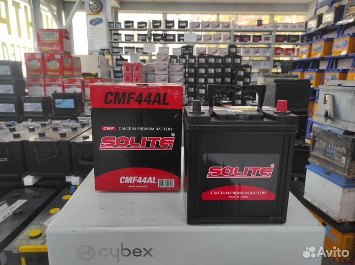 Аккумулятор 44Ah Solite оригинал Kia Picanto B19L