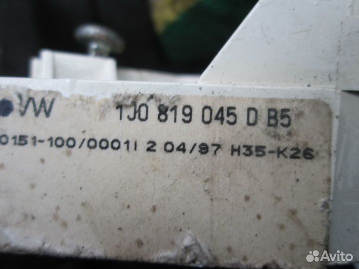 Блок управления печкой Фольксваген Гольф 4 Бора