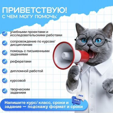 Курсовая, дипломная, реферат, помощь студентам