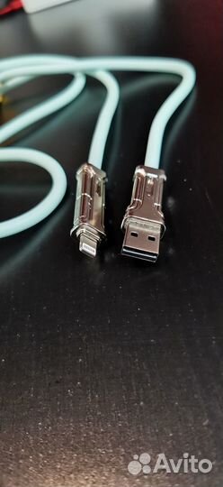 Новый провод для зарядки iPhone lightning type с