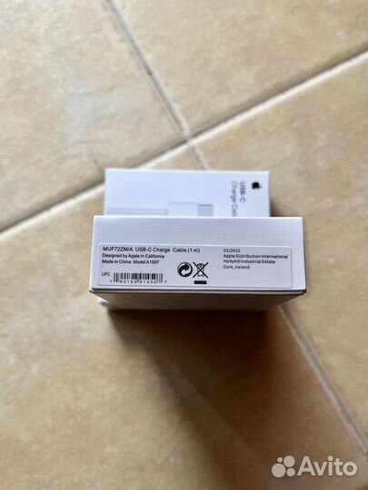 Кабель для зарядки Apple USB-C to USB-C оригинал