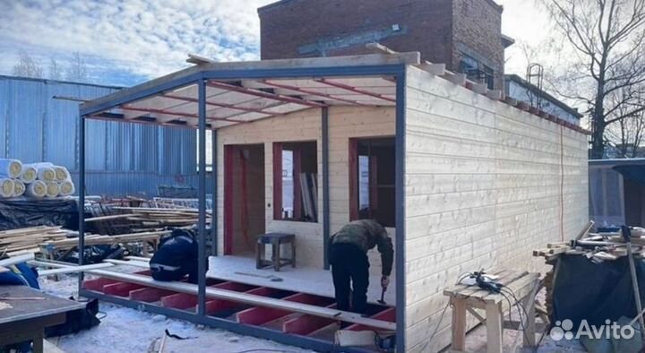 Готовый модульный дом