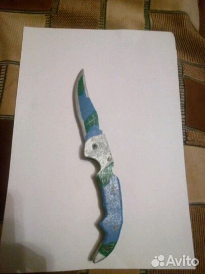 Нож деревянный