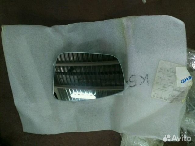 Стекло зеркальное подогрев асверическое Шкода Поло