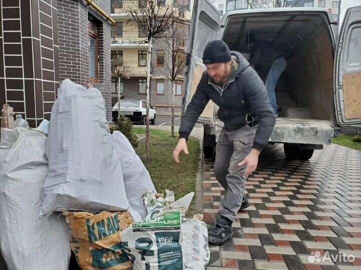 Вывоз мусора газелью 16м3