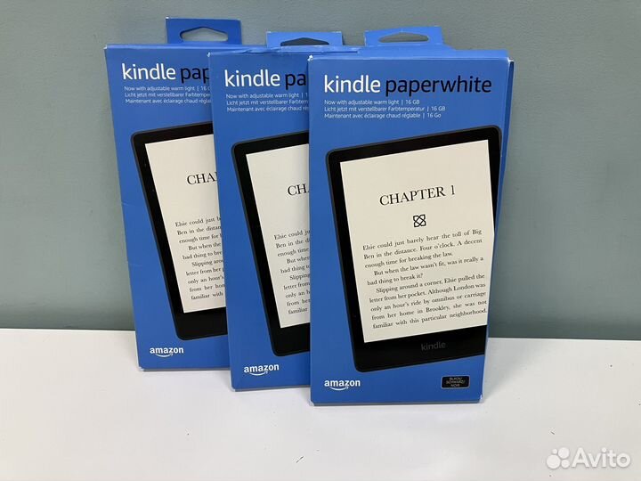Новый Amazon Kindle PaperWhite 2021 16Gb Black
