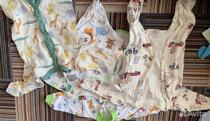 Вещи пакетом для новорожденного мальчика