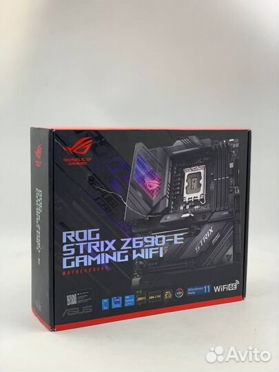 Материнская плата asus ROG strix Z690-E gaming