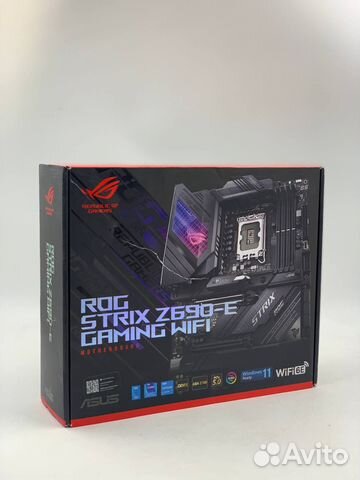 Материнская плата asus ROG strix Z690-E gaming