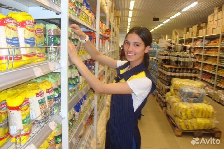 Простая работа. Любые графики. Работник торг.зала