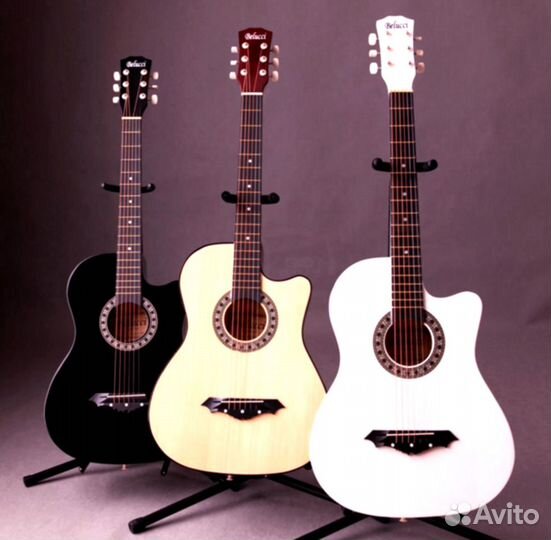 Акустическая гитара Новая