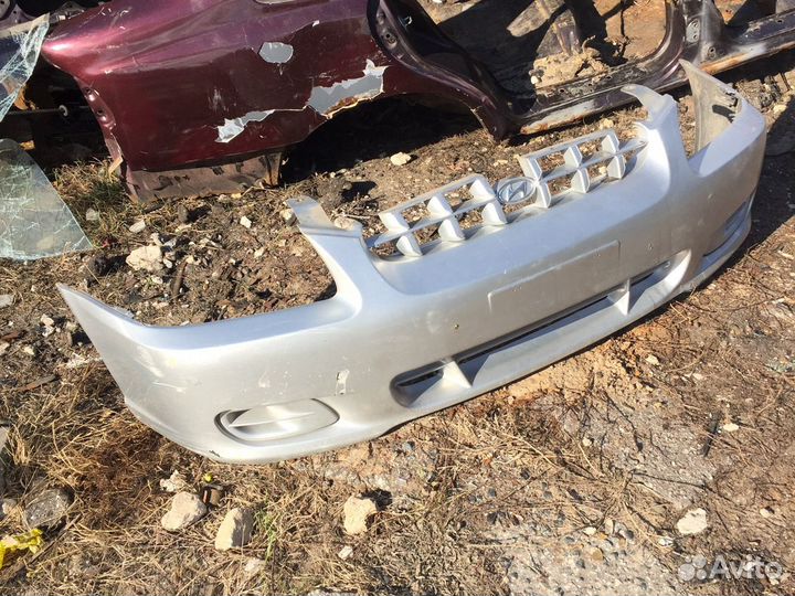 Бампер передний Hyundai Accent