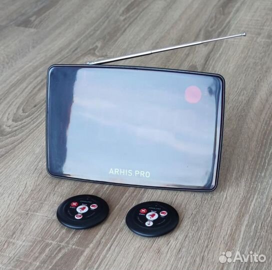 Табло вызова официанта руссифицировано и кнопки