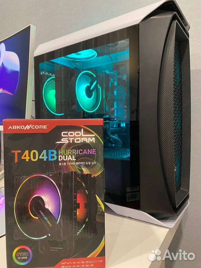 Белый корпус Aero One mini с aRGB и охлаждением