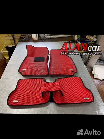 Ева Коврики Эва/Eva с бортами 3D