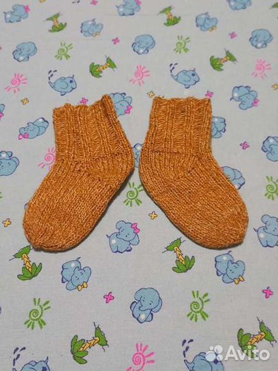 Носки вязаные детские