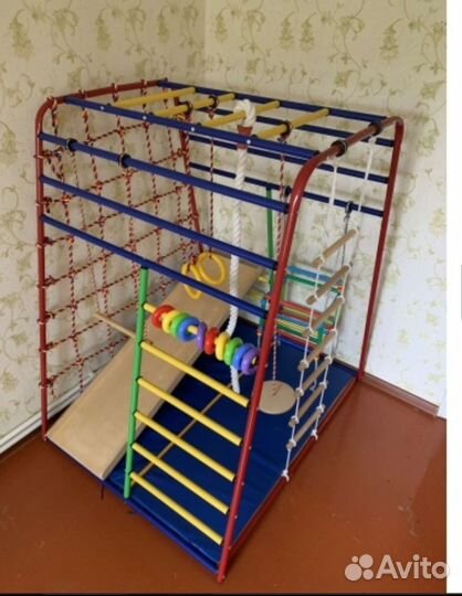 Детский спортивный комплекс Веселый малыш Next