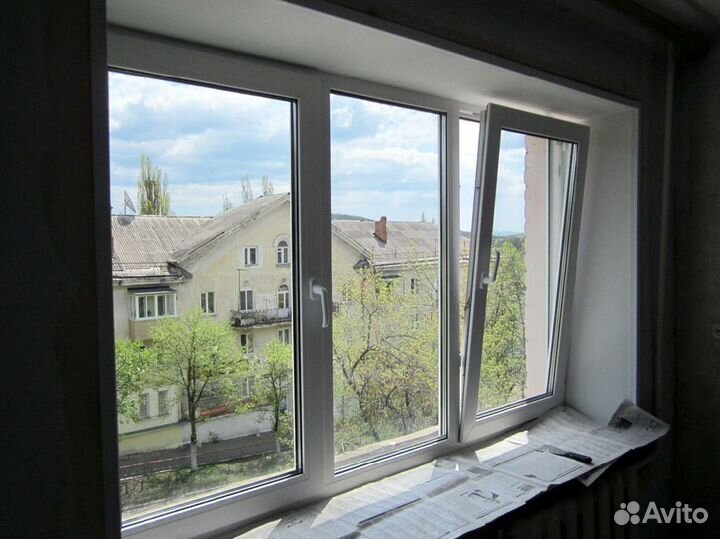 Окна пвх 1300 x 1350 мм