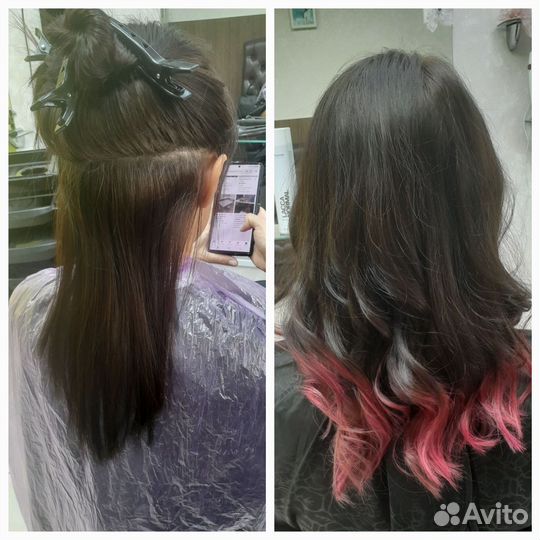 Окрашивание волос