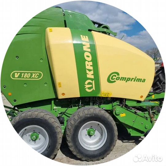 Пресс-подборщик Krone Comprima, 2012