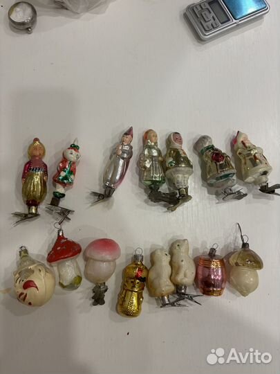 Елочные игрушки СССР