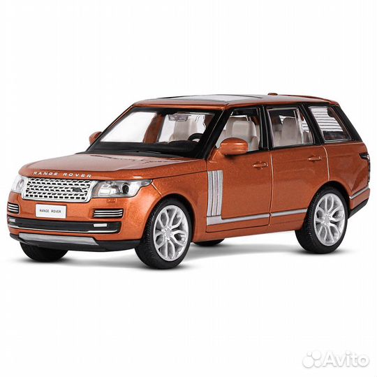 Металлическая машинка Range Rover 1:34 свет/звук