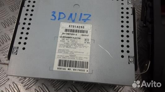 Магнитола mitsubishi pajero 4 (3DN17I401)