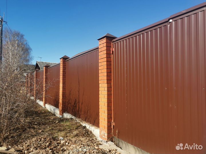 Металлический забор