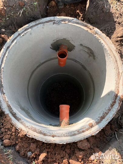 Септик под ключ из жби колец