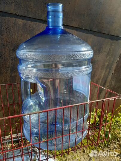 Бутыль пластик 19 литров