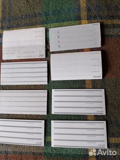 Стикеры для аудиокассет