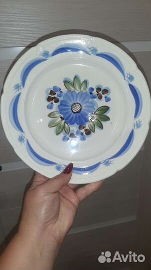 Тарелка зик роспись