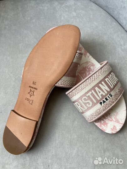 Шлепанцы dior