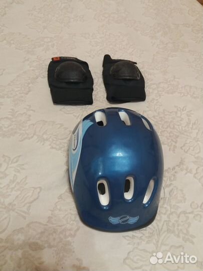 Шлем Larsen H1Pilot + наколенники Охеlo