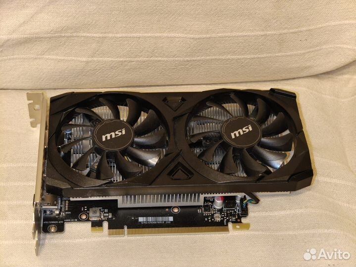 Видеокарта RTX 3050 Msi 6gb